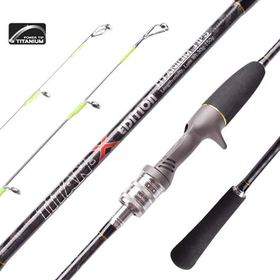 Mavllos Attack Edition Casting Rod 2PC Fast 1.6m